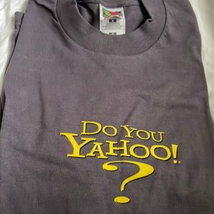Yahoo! Vintage t-shirt new size Mediun